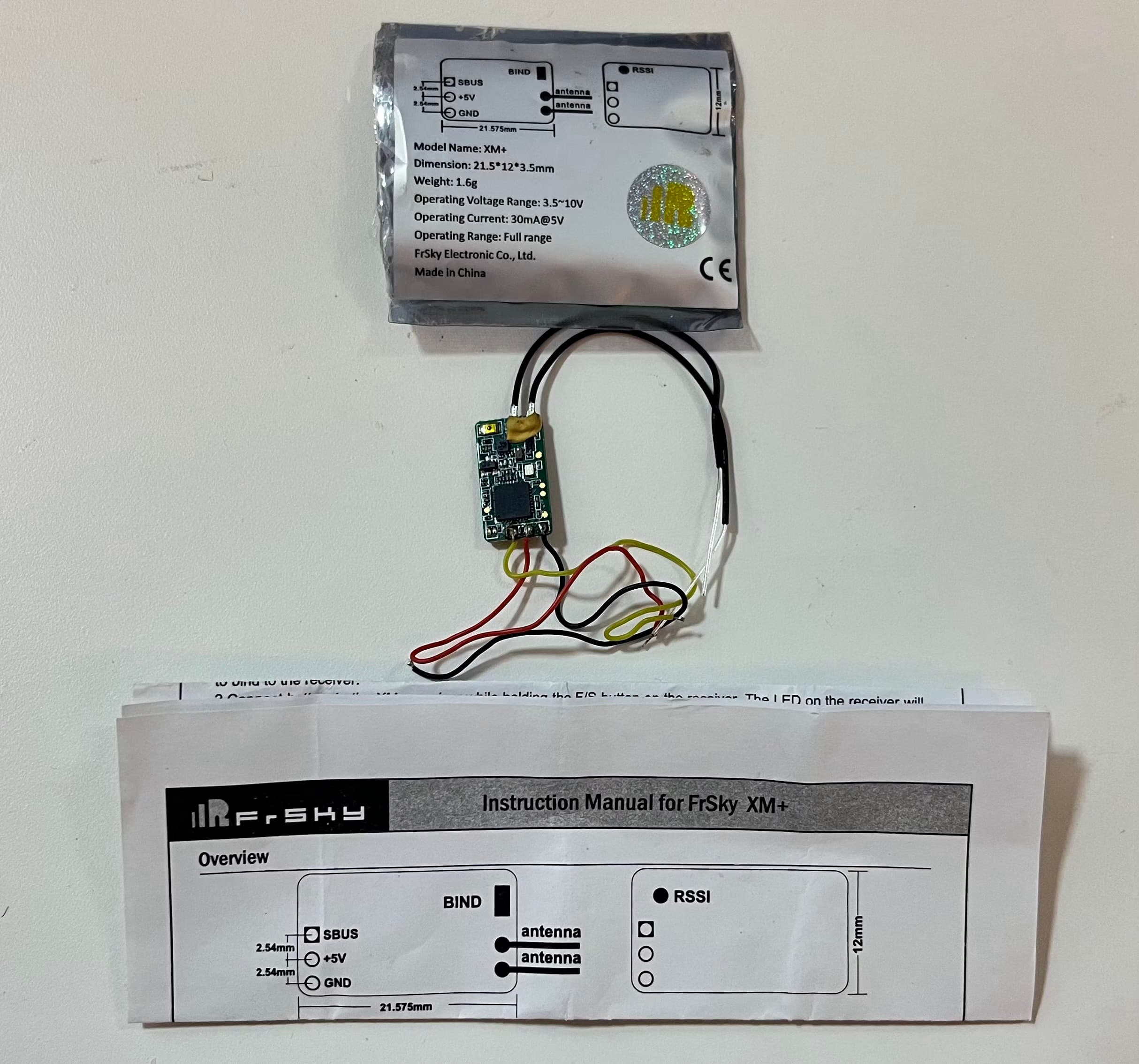 Receptor FRSky XM+